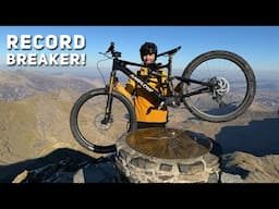 Mt. Snowdon E-Bike Record SMASHED on the Amflow!!