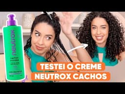 TESTEI O CREME NEUTROX CACHOS E ONDAS - CREME BARATINHO | JULIANA LOUISE