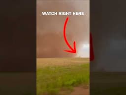 Wedge Tornado ON US! #Tornado #storm #weather