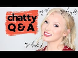 Q&A - age | height | previous job | moving | finances | teeth | wedding