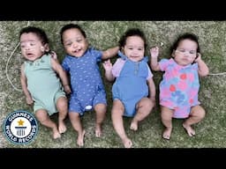 Most Premature Quadruplets - Guinness World Records