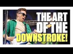 Cory Wong: The merits of using consecutive downstrokes