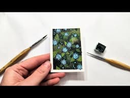 How to paint WATERCOLOR hydrangeas for beginners » Easy summer floral painting tutorial