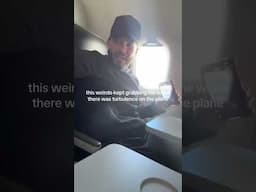 WEIRDO ON THE PLANE…