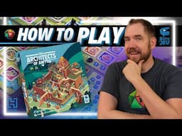 How to Play THE ARCHITECTS OF AMYTIS | Board Game Tutorial