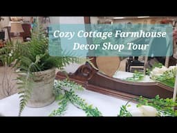 Home Decor Shop Tour | Cozy Cottage Farmhouse Style Decorating Inspiration |