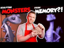 Can I Sculpt MONSTERS from MEMORY?!