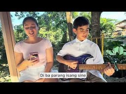 Pretty Russian Girl and Son Sing "HARANA" by Parokya ni Edgar