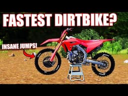 CAN THE FASTEST DIRTBIKE IN MXBIKES HISTORY CLEAR THESE INSANE JUMPS!?
