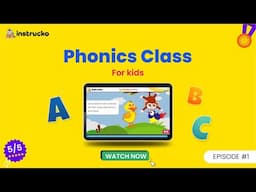 Phonics course for kids | Learn Phonics with games | Episode 1