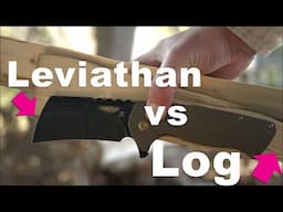 Kansept Leviathan Vs Log: A think piece knife review.