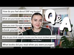 I'm writing a book 📖✨ | Q&A