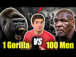 100 Men vs 1 Gorilla: A Combat Science Conundrum