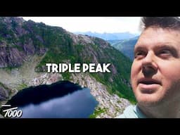 We Climbed a Waterfall to Camp Among Hidden Mountain Top Lakes | Triple Peak