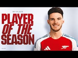 2024/25 PLAYER OF THE SEASON | First Place | The best of Declan Rice 💥