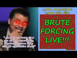 BRUTE FORCING Neil deGrasse Tyson's 1,000 Coin Flip Challenge - Is His Theory Correct?