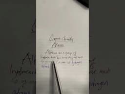 Definition of Alkenes In Pidgin English  #shorts