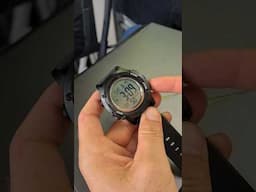 How to adjust the time? (Samda 2165, Wrist watch, 1 hour less, AM/PM)