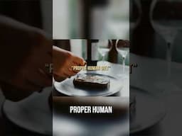 Is there a proper human diet?