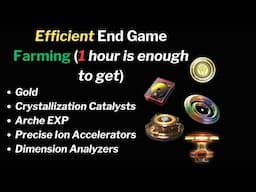First Descendant - Daily Farming Routine - 1 Hour for Important Items