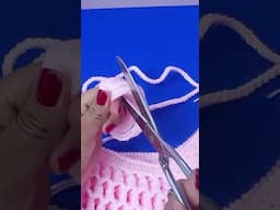 27 Como tejer el poncho N°28 a crochet en punto PANAL DE ABEJA para niñas y con lana gruesa