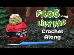 Frog and Lily Pad - Live Amigurumi Crochet Along