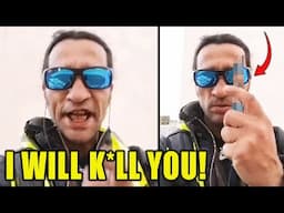 Migrant Threatens Irish Women & Shows His Weapon!