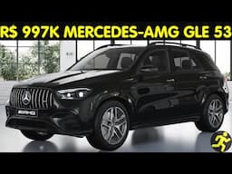 #festivalinterlagos R$ 997.443 Mercedes-AMG GLE 53 2025 3.0 L6 Biturbo MHEV AT9 AWD 435 cv 560 nm
