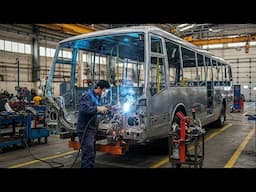Top 4 | Most Viewed Manufacturing And Recycling Process Videos | HandMade Bus Manufacturer Videos