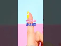 How to make wire rings with beads! DIY easy jewelry aesthetic tutorial #accessories