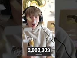 Hitting Two Million Subscribers!! 🎉 #Shorts