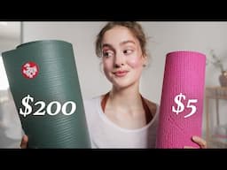 $5 VS $200 YOGA MAT / THE BEST YOGA MAT FOR YOU