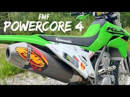 FMF Powercore 4, KLX300R Install and Test Ride
