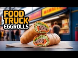 Eggroll Truck food review!! OMG!!