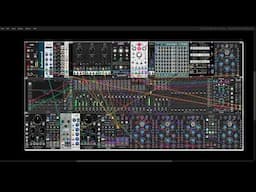 Oldschool IDM patch in VCV Rack