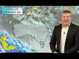 Aust 7 Day: Huge high pressure brings eastern showers & increasing northerlies