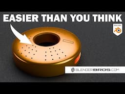 How to Model Tricky Shapes in Blender Fast!