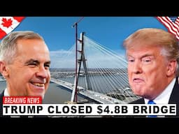 $4.79 BILLION Disaster! Canada’s Gordie Howe Bridge Doomed to Be a Ghostly Ruin in Trump’s Trade War