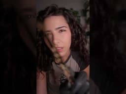 Squishing your eye to make sure it squishes right #asmr #relax #personalattention