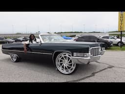 StreetWhipz Mega Show 2025 at Atlanta Motor Speedway! Big Rim Custom Car Show!