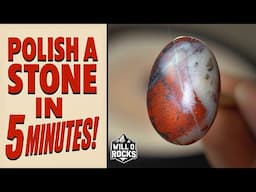 Gemstone Polishing for Beginners – Jasper & Quartz in 5 Minutes