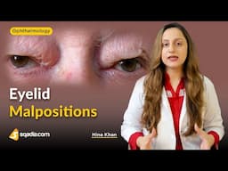 Eyelid Malpositions | Ophthalmology Lecture | Medical V-Learning Education | sqadia.com