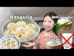 Making Rasgulla With Milk Powder | Easy Yummy Recipe |