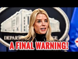Pam Bondi Has A WARNING Message For LA Rioters - This Is BRUTAL!