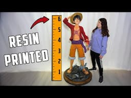 I Resin Printed a Statue - Lifesize Luffy!