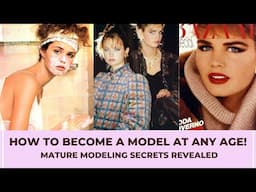 How to Make Money as a Model at ANY Age!