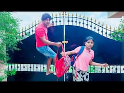 Escaping from School 🏫 🙌 | comedy video | funny video | Prabhu Sarala lifestyle