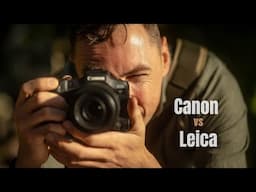 🔴 Trying to get the LEICA LOOK with a Canon 😅 Canon R5 vs Leica SL2
