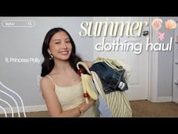 a SUMMER CLOTHING HAUL🍉 (try on!) || ft. Princess Polly
