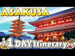 Things to do in Asakusa Tokyo / 1-Day Travel Itinerary for Asakusa and Tokyo Skytree, Japan